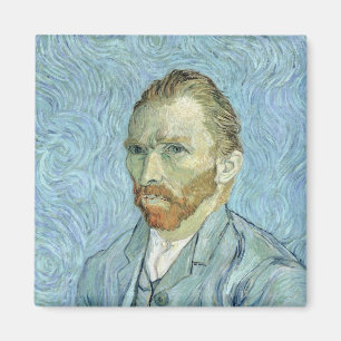 フィンセント・ファン・ゴッホ の自画像1889年 マグネット