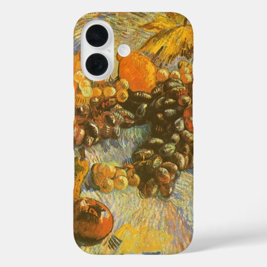 フィンセント・ファン・ゴッホ - りんご、梨、レモン、ぶどう Case-Mate iPhoneケース (裏面)