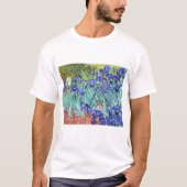 フィンセント・ファン・ゴッホ アイリス Tシャツ (正面)
