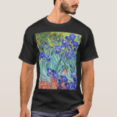 フィンセント・ファン・ゴッホ アイリス Tシャツ (正面)