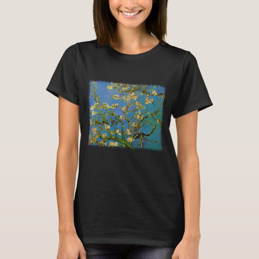 フィンセント・ファン・ゴッホ - アルムの花 Tシャツ (正面)