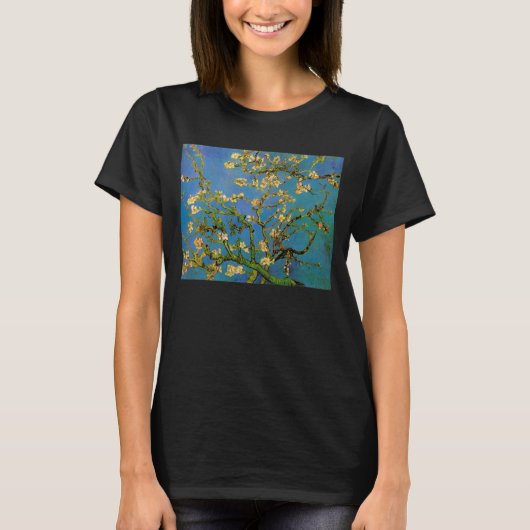 フィンセント・ファン・ゴッホ - アルムの花 Tシャツ (正面)