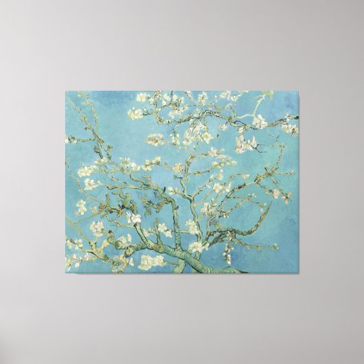 フィンセント・ファン・ゴッホ - アーモンドの花 キャンバスプリント (正面)