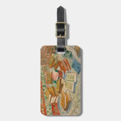 フィンセント・ファン・ゴッホ|イエローブック1887年 ラゲッジタグ (正面縦)