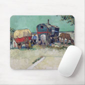 フィンセント・ファン・ゴッホ|キャラバン、ジプシーの野営 マウスパッド (マウス)