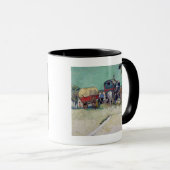 フィンセント・ファン・ゴッホ|キャラバン、ジプシーの野営 マグカップ (正面右)