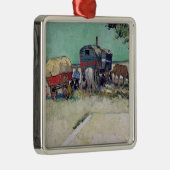 フィンセント・ファン・ゴッホ|キャラバン、ジプシーの野営 メタルオーナメント (右)