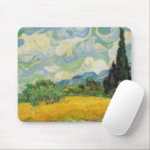 フィンセント・ファン・ゴッホ-スギが付いている小麦畑 マウスパッド (マウス)