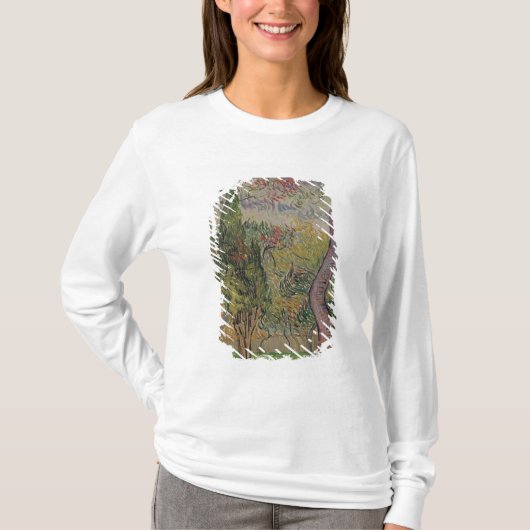 フィンセント・ファン・ゴッホ|セントポールの公園 Tシャツ (正面)