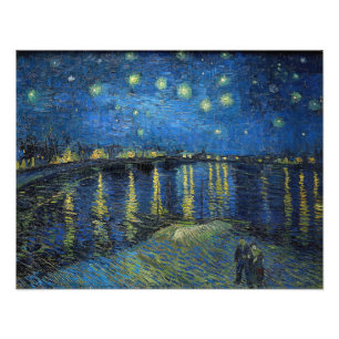 フィンセント・ファン・ゴッホ - ローヌ川の星月夜 フォトプリント