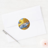 フィンセント・ファン・ゴッホ - 午後の休息 - 美術品 ラウンドシール (封筒)