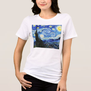 フィンセント・ファン・ゴッホ「星月夜」 トライブレンドＴシャツ