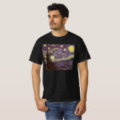 フィンセント・ファン・ゴッホ - 星月夜 Tシャツ (正面フル)
