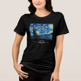 フィンセント・ファン・ゴッホ 星空のシャツ トライブレンドＴシャツ
