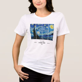 フィンセント・ファン・ゴッホ 星空のTシャツ トライブレンドＴシャツ