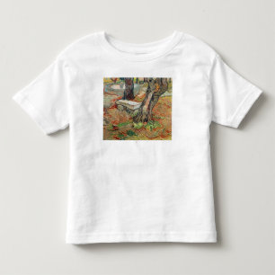 フィンセント・ファン・ゴッホ 聖者Remyのベンチ トドラーTシャツ