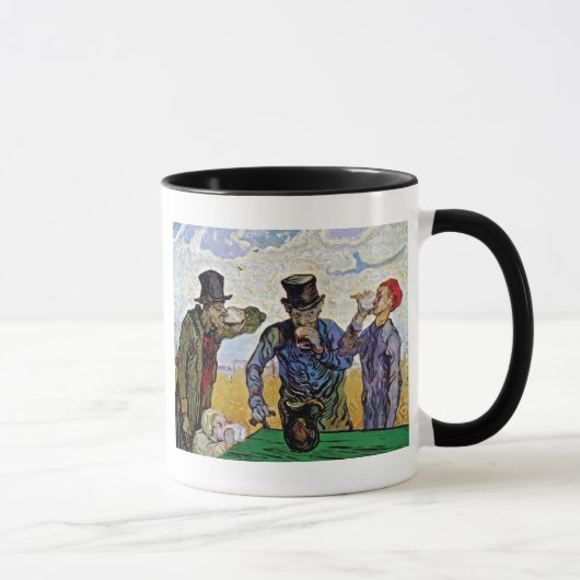 フィンセント・ファン・ゴッホ - 酒飲み - 美術品 マグカップ (右)