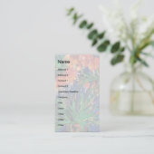 フィンセント・ファン・ゴッホ - 銅の花瓶に飾られたフリチラリア 名刺 (スタンド正面)
