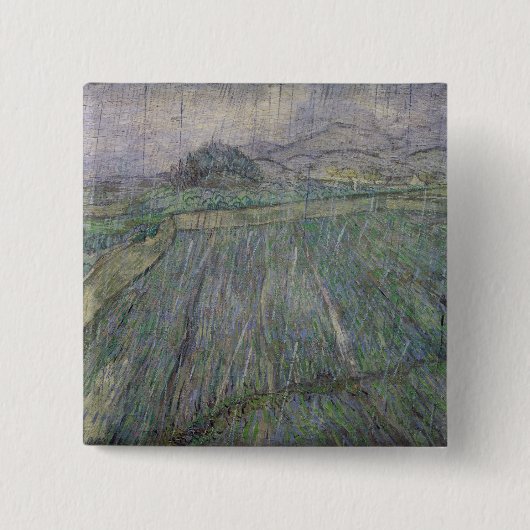 フィンセント・ファン・ゴッホ|雷雨 缶バッジ (正面)