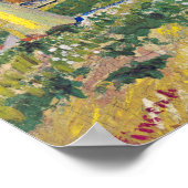 フィンセント・ファン・ゴッホ - 青い列車 ポスター (角)