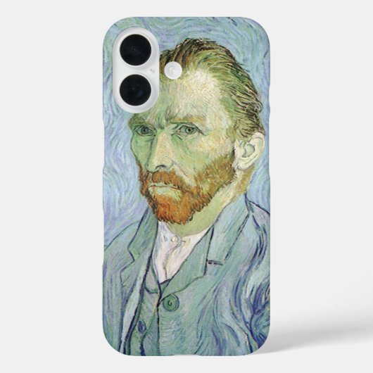 フィンセント・ファン・ゴッホ - 青い自画像 Case-Mate iPhoneケース (裏面)