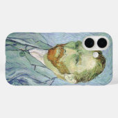 フィンセント・ファン・ゴッホ - 青い自画像 Case-Mate iPhoneケース (裏面 (横))