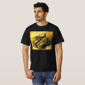 フィンセント・ファン・ゴッホ - 革のサボ一足 Tシャツ (正面フル)
