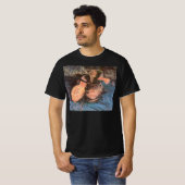 フィンセント・ファン・ゴッホ - 靴のペアの静物画 Tシャツ (正面フル)