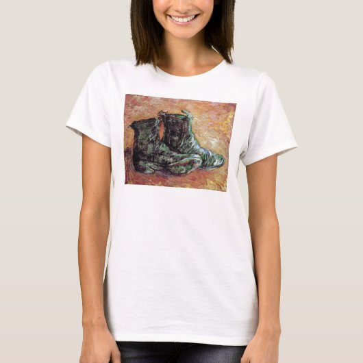 フィンセント・ファン・ゴッホ - 靴のペア Tシャツ (正面)