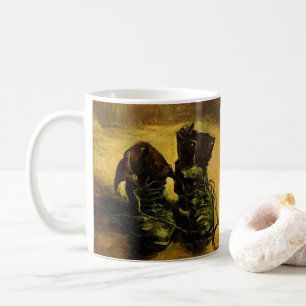 フィンセント・ファン・ゴッホ - 靴の静物画 コーヒーマグカップ