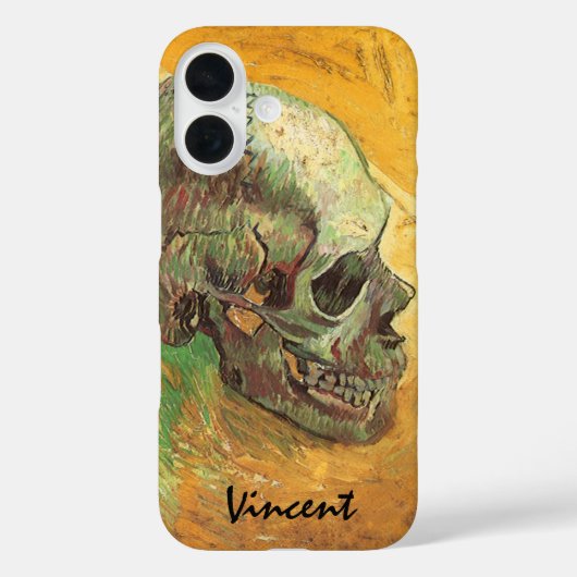 フィンセント・ファン・ゴッホ - 髑髏のある静物画 Case-Mate iPhoneケース (裏面)