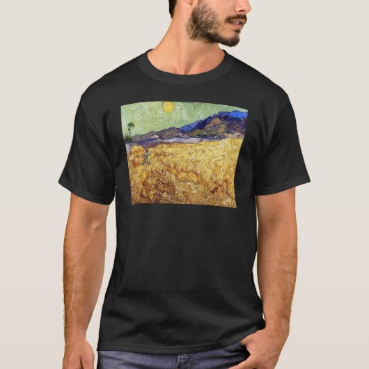 フィンセント・ファン・ゴッホ - 『麦刈り』 Tシャツ (正面)