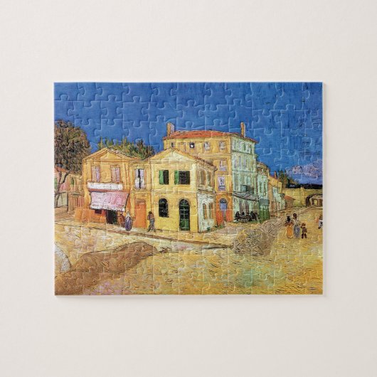 フィンセント・ファン・ゴッホ - 黄色い家 - 美術品 ジグソーパズル (横)