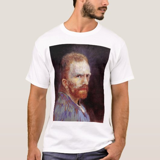 フィンセント・ファン・ゴッホ - 1887年 自画像 Tシャツ (正面)