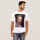 フィンセント・ファン・ゴッホ - 1887年 自画像 Tシャツ (正面フル)