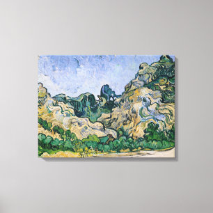 フィンセント・ファン・ゴッホ  Alpilles 1889年 キャンバスプリント