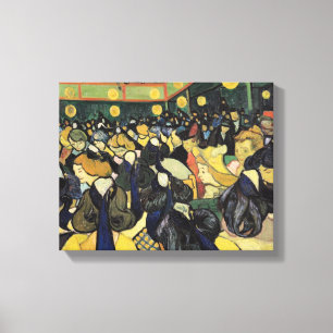 フィンセント・ファン・ゴッホ Arles 1888年のダンスホール キャンバスプリント
