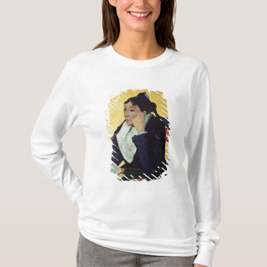 フィンセント・ファン・ゴッホ| L'Arlesienne 1888年 Tシャツ (正面)