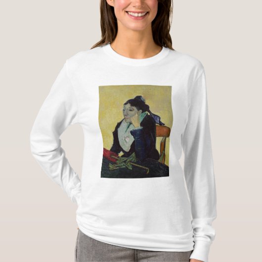 フィンセント・ファン・ゴッホ| L'Arlesienne 1888年 Tシャツ (正面)