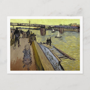 フィンセント・ファン・ゴッホ  Le Pont de Trinquetaille Arles ポストカード