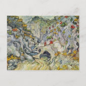 フィンセント・ファン・ゴッホ| Peyrouletsの峡谷 ポストカード (正面)