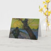 フィンセント・ファン・ゴッホ- 「Sower」の挨拶状 カード (黄色い花)
