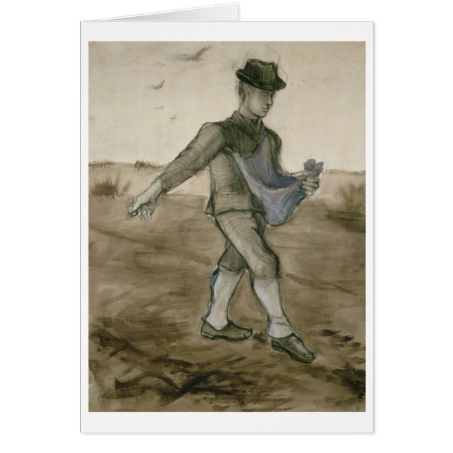 フィンセント・ファン・ゴッホ| Sower 1881年 (正面)