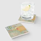 フィンセント・ファン・ゴッホArlesの|ゴッホの寝室 ストーンコースター (横)