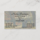 フィンセント・ヴァン離れ・ゴッホの秋の中のウォーカー 名刺 (正面)