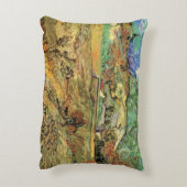 フィンセント・ヴァン・ゴッホによって囲まれた小麦畑w農夫 アクセントクッション (裏面(縦))