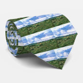 フィンセント・ヴァン・ゴッホによるヘイヤックと小麦畑 ネクタイ (ロール)