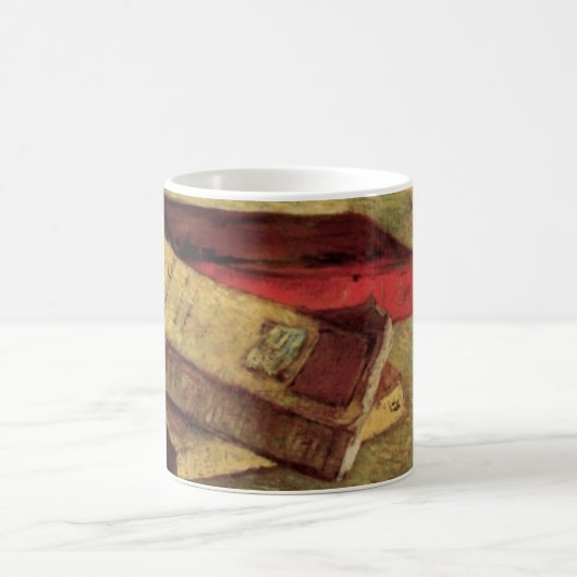 フィンセント・ヴァン・ゴッホによる三冊の本で静物詩 コーヒーマグカップ (中央)