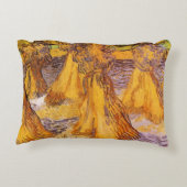 フィンセント・ヴァン・ゴッホによる小麦のシーブ アクセントクッション (裏面)