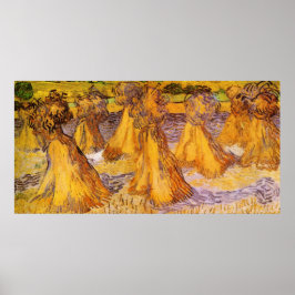 フィンセント・ヴァン・ゴッホによる小麦のシーブ ポスター